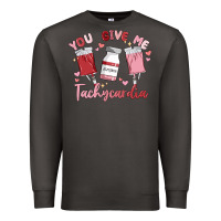 Smoke you give me tachycardia Premium Sweatshirt - MaliasSmallBusiness