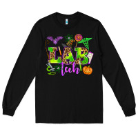 Black lab tech halloween Long Sleeve Tee - AdoDesignShop