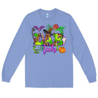 Colony Blue lab tech halloween Long Sleeve Tee - AdoDesignShop