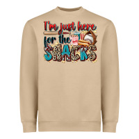 Mushroom i'm just here for the snacks Heavyweight Sweatshirt - Zillion Design Studio