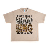 French Oak i dont need a mood ring i have a face Urban Heavy Tee - CowhideDigitalArt