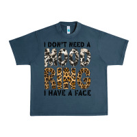Midnight Navy i dont need a mood ring i have a face Urban Heavy Tee - CowhideDigitalArt