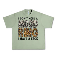 Oil Green i dont need a mood ring i have a face Urban Heavy Tee - CowhideDigitalArt
