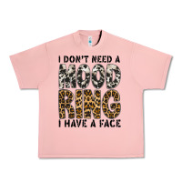 Salmon i dont need a mood ring i have a face Urban Heavy Tee - CowhideDigitalArt