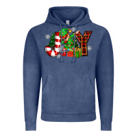 Vintage Denim christmas joy elf Vintage Hoodie - Zillion Design Studio