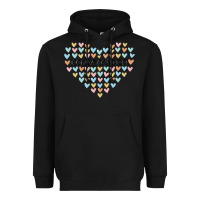 Black 100 days of school Heavyweight Hoodie - MaliasSmallBusiness