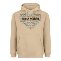 Mushroom 100 days of school Heavyweight Hoodie - MaliasSmallBusiness