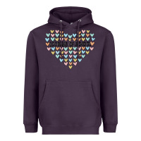 Plum 100 days of school Heavyweight Hoodie - MaliasSmallBusiness