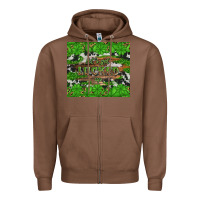 Chestnut let's get lucked up Zipper Hoodie - Artiststas