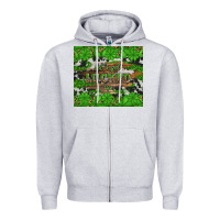 Heather Grey let's get lucked up Zipper Hoodie - Artiststas