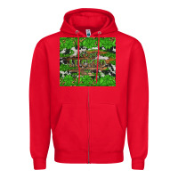 Red let's get lucked up Zipper Hoodie - Artiststas