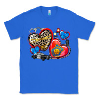 True Royal western leopard  police   hearts Classic Tee - AdoDesignShop