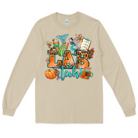 Mushroom lab tech fall Long Sleeve Tee - AdoDesignShop
