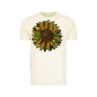 Vintage Arctic camouflage flitter sunflowers Vintage Tee - RanaPortraitStore