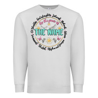 Dove Grey by the power of the name Premium Sweatshirt - MaliasSmallBusiness
