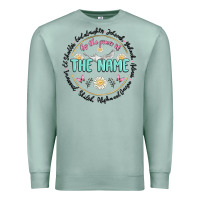 Seafoam by the power of the name Premium Sweatshirt - MaliasSmallBusiness
