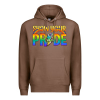 Chestnut Lgbtq Show Your Pride With Rainbow Premium Hoodie - BundleAndBundleShop