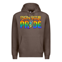 Coffee Lgbtq Show Your Pride With Rainbow Premium Hoodie - BundleAndBundleShop