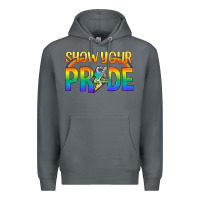 Rock Lgbtq Show Your Pride With Rainbow Premium Hoodie - BundleAndBundleShop