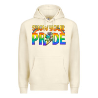 Sandshell Lgbtq Show Your Pride With Rainbow Premium Hoodie - BundleAndBundleShop