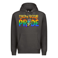 Smoke Lgbtq Show Your Pride With Rainbow Premium Hoodie - BundleAndBundleShop