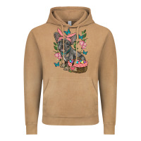 Vintage Camel easter french bulldog Vintage Hoodie - RanaPortraitStore