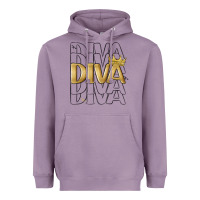 Lavender diva Heavyweight Hoodie - MaliasSmallBusiness