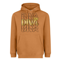 Meerkat diva Heavyweight Hoodie - MaliasSmallBusiness