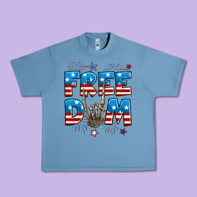 Freedom Rock Hand Urban Heavy Tee Designed By Neo Western