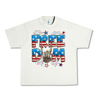 Pistachio Freedom rock hand Urban Heavy Tee - Neo Western