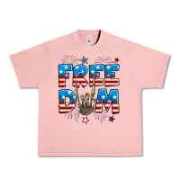 Salmon Freedom rock hand Urban Heavy Tee - Neo Western