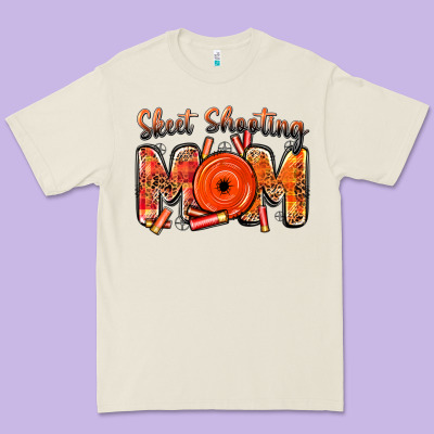 Skeet Shooting Mom Premium Tee Designed By Barkaloodesign