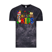 Cloud Black i teach au some kids Vintage Tee - Zillion Design Studio