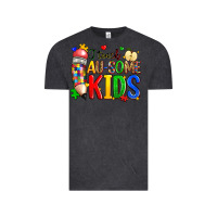 Vintage Black i teach au some kids Vintage Tee - Zillion Design Studio