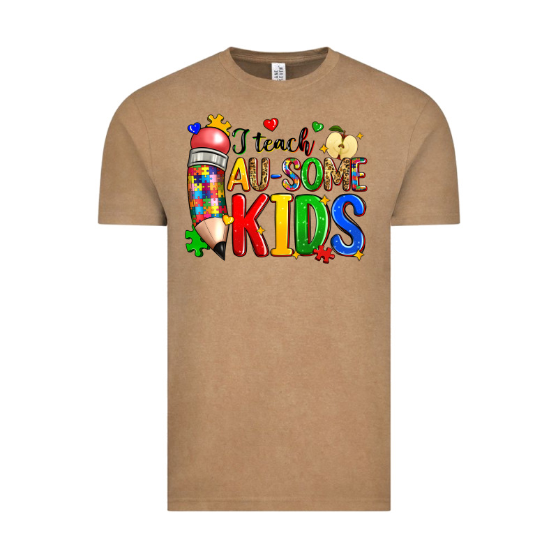 I Teach Au Some Kids Vintage Tee by Zillion Design Studio | Teevron