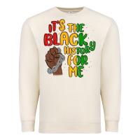 Sandshell it s the black history for me Premium Sweatshirt - MaliasSmallBusiness