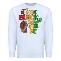 White it s the black history for me Premium Sweatshirt - MaliasSmallBusiness