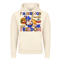 Vintage Artic i m here for snacks and freedom Vintage Hoodie - texasbilliewilder