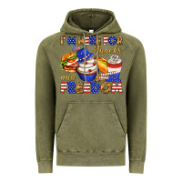 Vintage Olive i m here for snacks and freedom Vintage Hoodie - texasbilliewilder