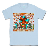 Dusty Blue thankful turkey Classic Tee - JahusDesignShop