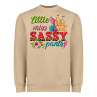 Little Miss Sassy Pants Heavyweight Sweatshirt | Teevron