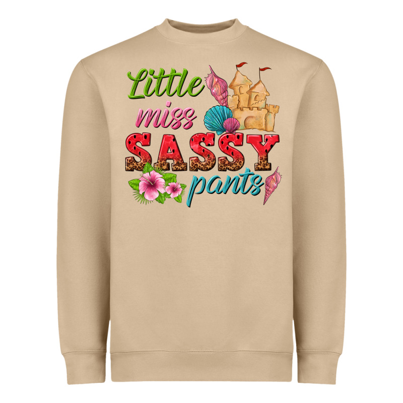 Little Miss Sassy Pants Heavyweight Sweatshirt by texasbilliewilder | Teevron