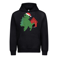 Black Christmas Dog Urban Hoodie - Bettercallsaul