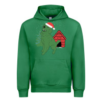 Emerald Christmas Dog Urban Hoodie - Bettercallsaul
