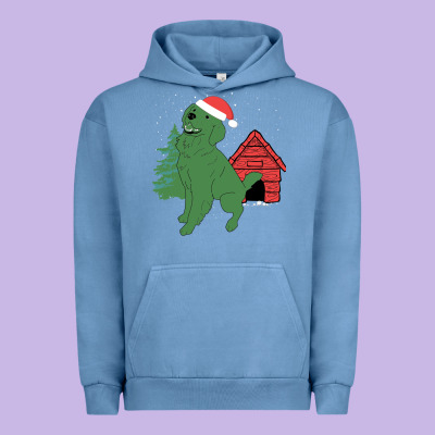Christmas Dog Urban Hoodie Designed By Bettercallsaul