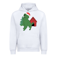 White Christmas Dog Urban Hoodie - Bettercallsaul