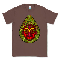 Chestnut african masks teardrop  7 Classic Tee - BundleAndBundleShop