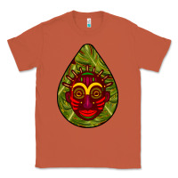 Copper african masks teardrop  7 Classic Tee - BundleAndBundleShop