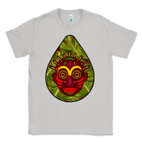 Moon Dust african masks teardrop  7 Classic Tee - BundleAndBundleShop