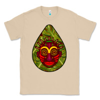 Mushroom african masks teardrop  7 Classic Tee - BundleAndBundleShop